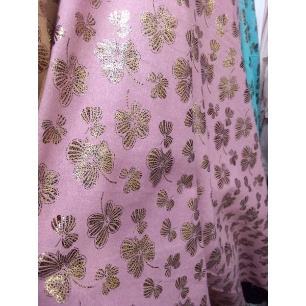 kain linen rami motif glosi