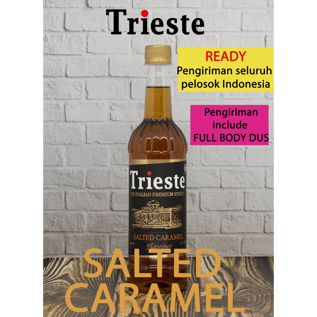

TRIESTE SYRUP rasa SALTED CARAMEL