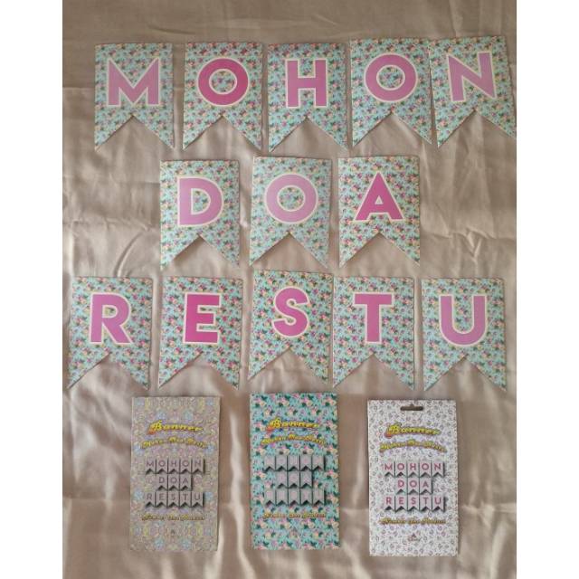 Tulisan mohon doa restu