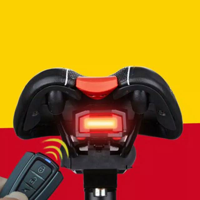 Alarm Sepeda Lampu Sepeda USB