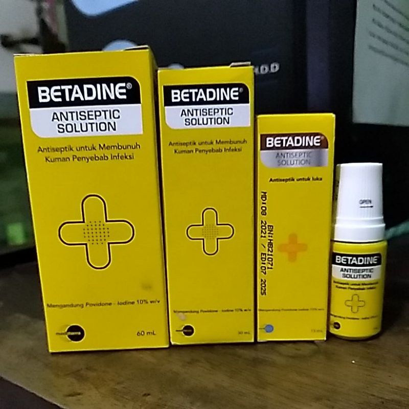 betadin antiseptik untuk luka