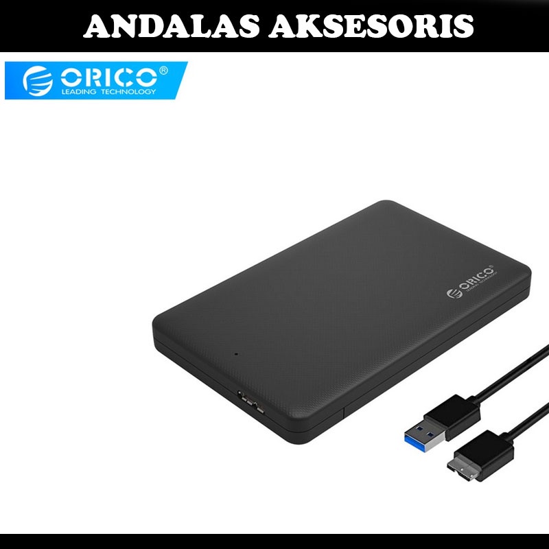 casing hardisk eksternal orico hitam 3.0