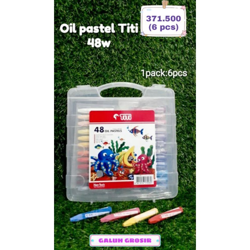

Oil Pastel Titi 48 Warna Grosir