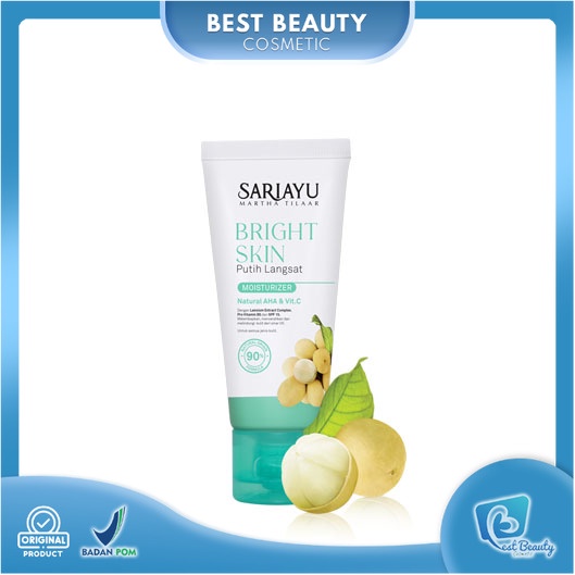 ★ BB ★ Sariayu Bright Skin Putih Langsat  Moisturizer 35gr - Sari Ayu