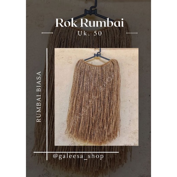 ROK RUMBAI/ROK HAWAI ADAT PAPUA 50CM