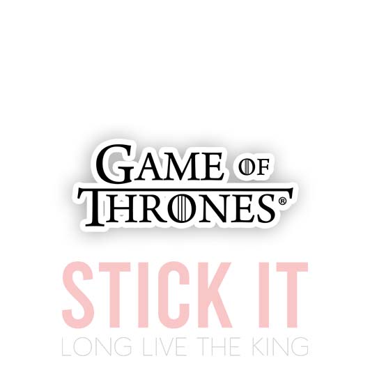 

Stiker sablon setrika DTF kaos baju sticker vinyl game of thrones gamer 19