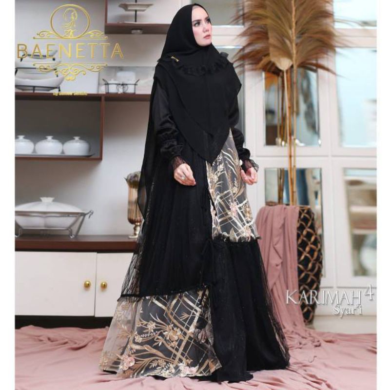 Original baenetta karimah syari premium