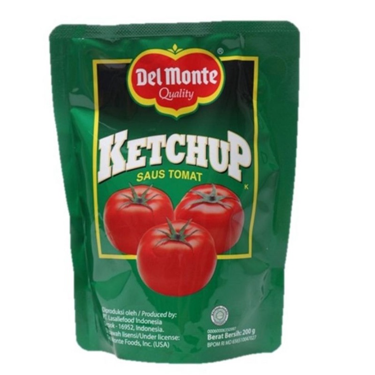 

Saus tomat delmonte 200 gram