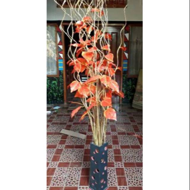 Hiasan Bunga Sudut Bunga Artifisial dan Vass / Hiasan Bunga