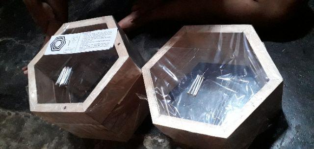 Promo Rak Dinding Hexagonal 5pcs