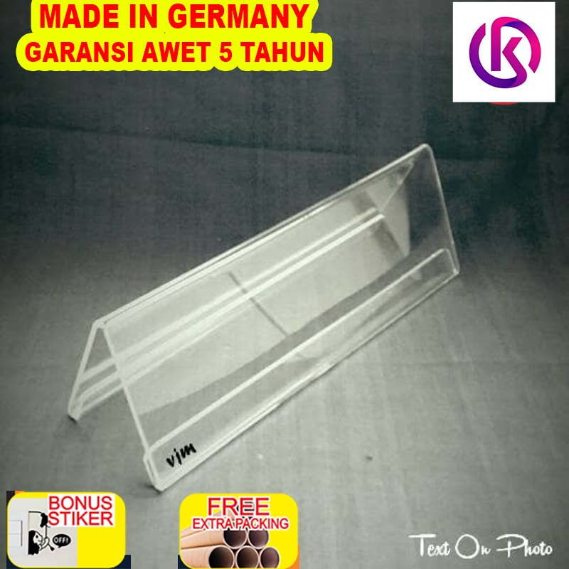 

Terlaris acrylic Name Tag 7x20