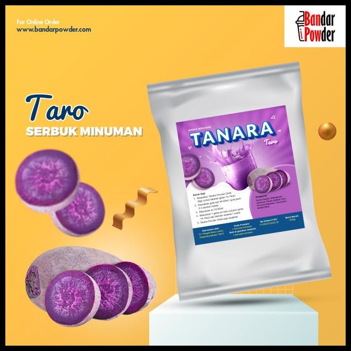 

Bubuk Taro Mix Gula 1Kg - Serbuk Minuman Ubi Premium - Bandar Powder