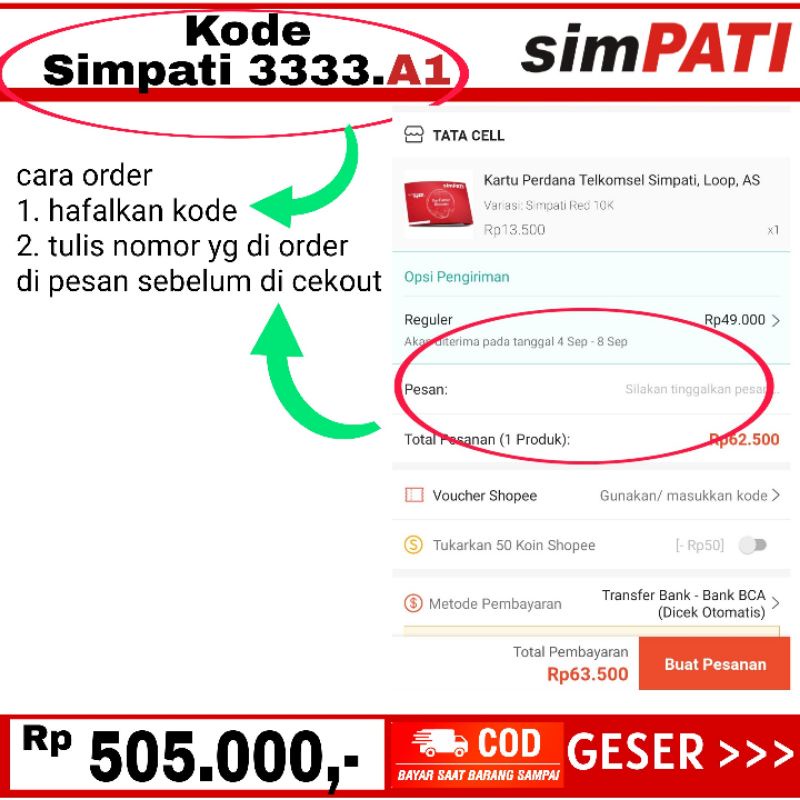 telkomsel simpati 11 digit murah