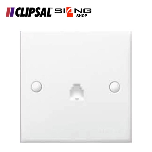 Outlet Telp RJ11 (ET01/4) Clipsal Schneider C-Classic