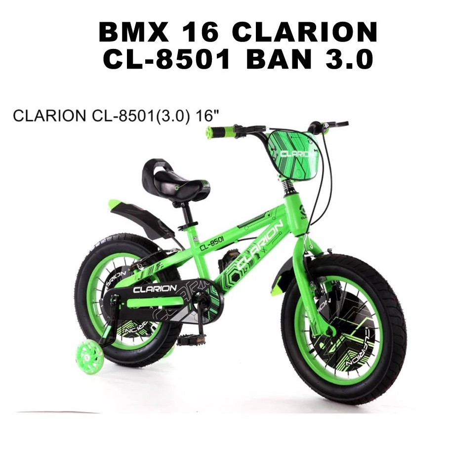Sepeda BMX 16 Inch Clarion CL-8501 Ban 3.0