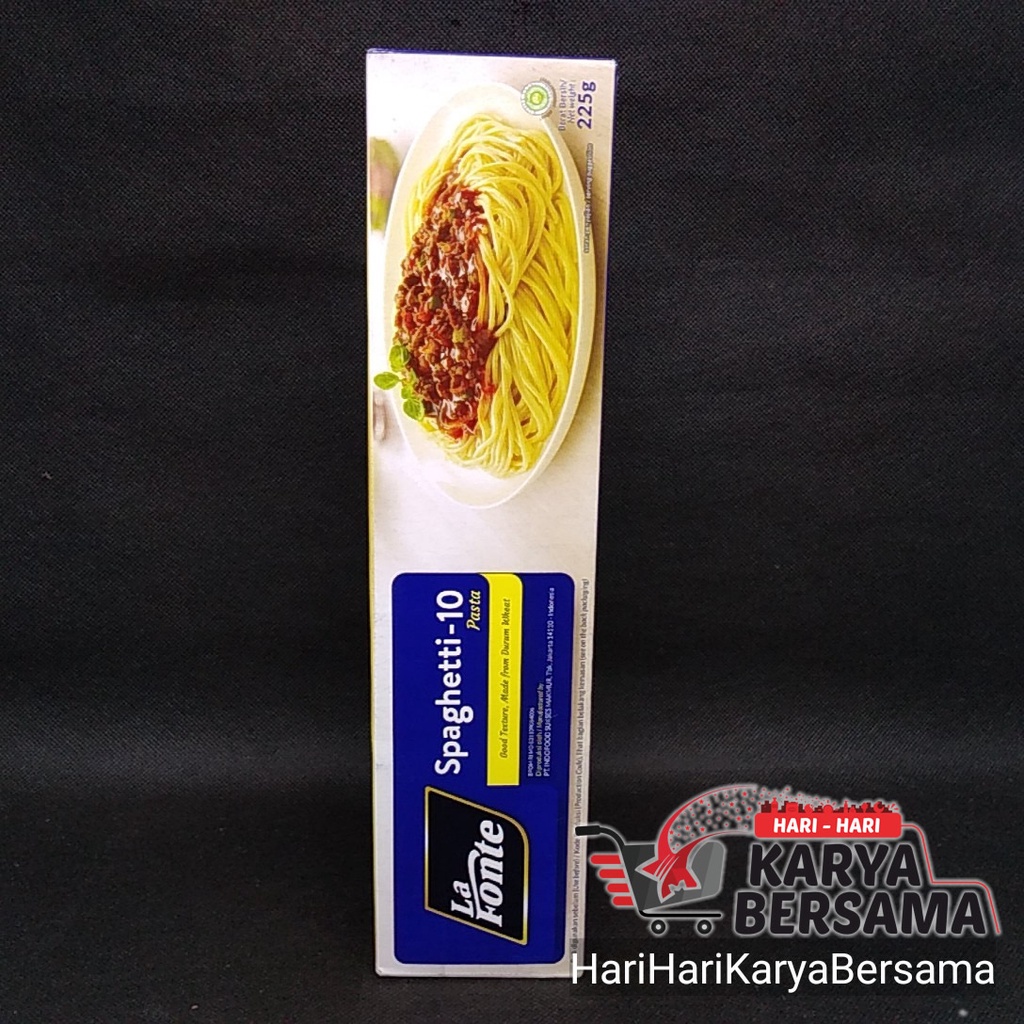 

LA FONTE SPAGHETTI-10 PASTA 225GR
