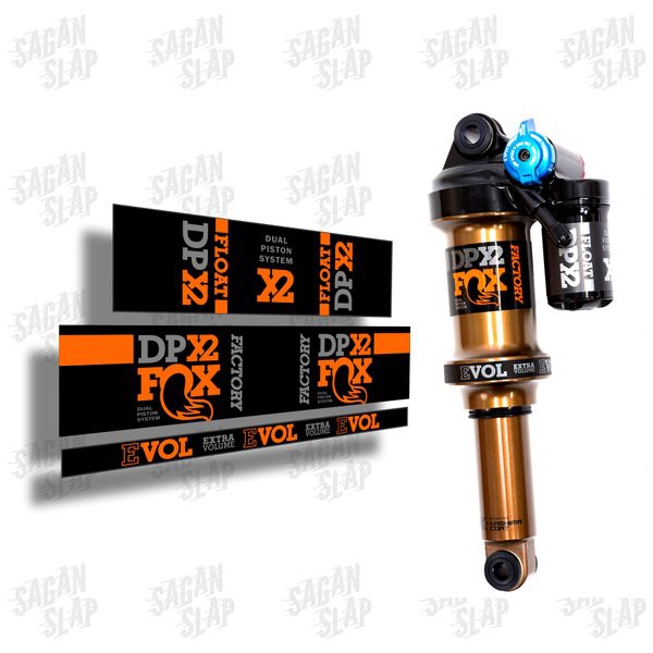 Stiker fork  rear shock FOX float DPS Sticker decal fork belakang sepeda mtb downhill Murah