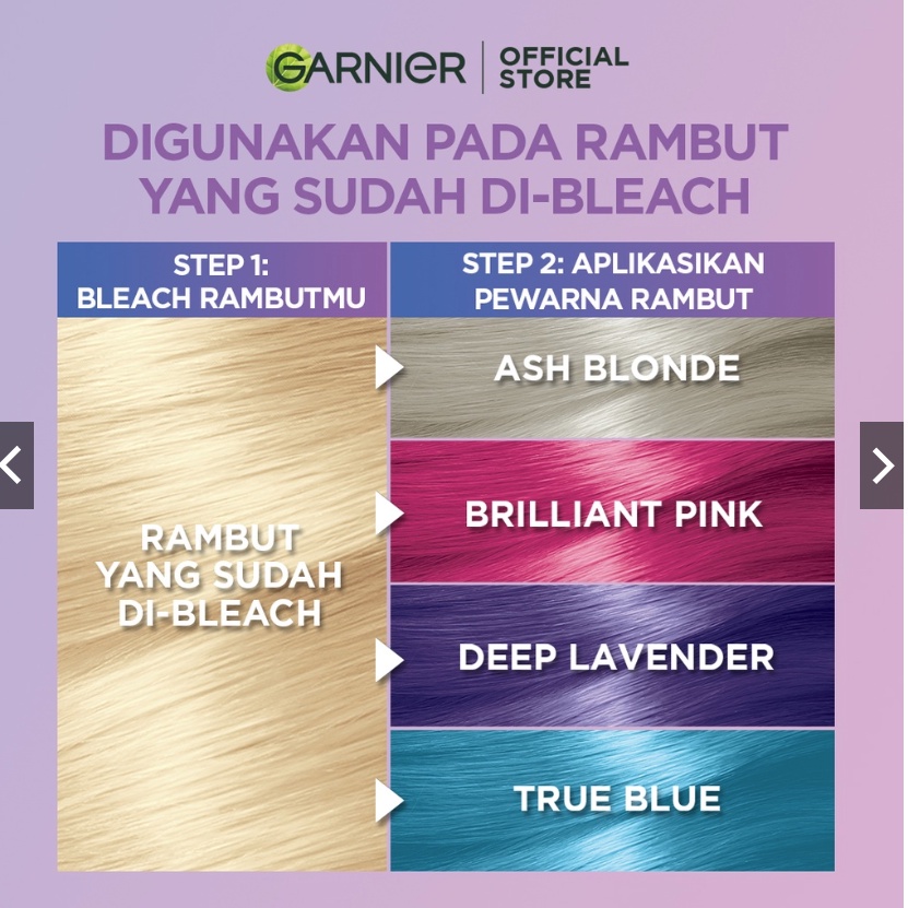 Garnier Color Naturals - Pastel Color - Pewarna Rambut (WARNA  TERBARU)