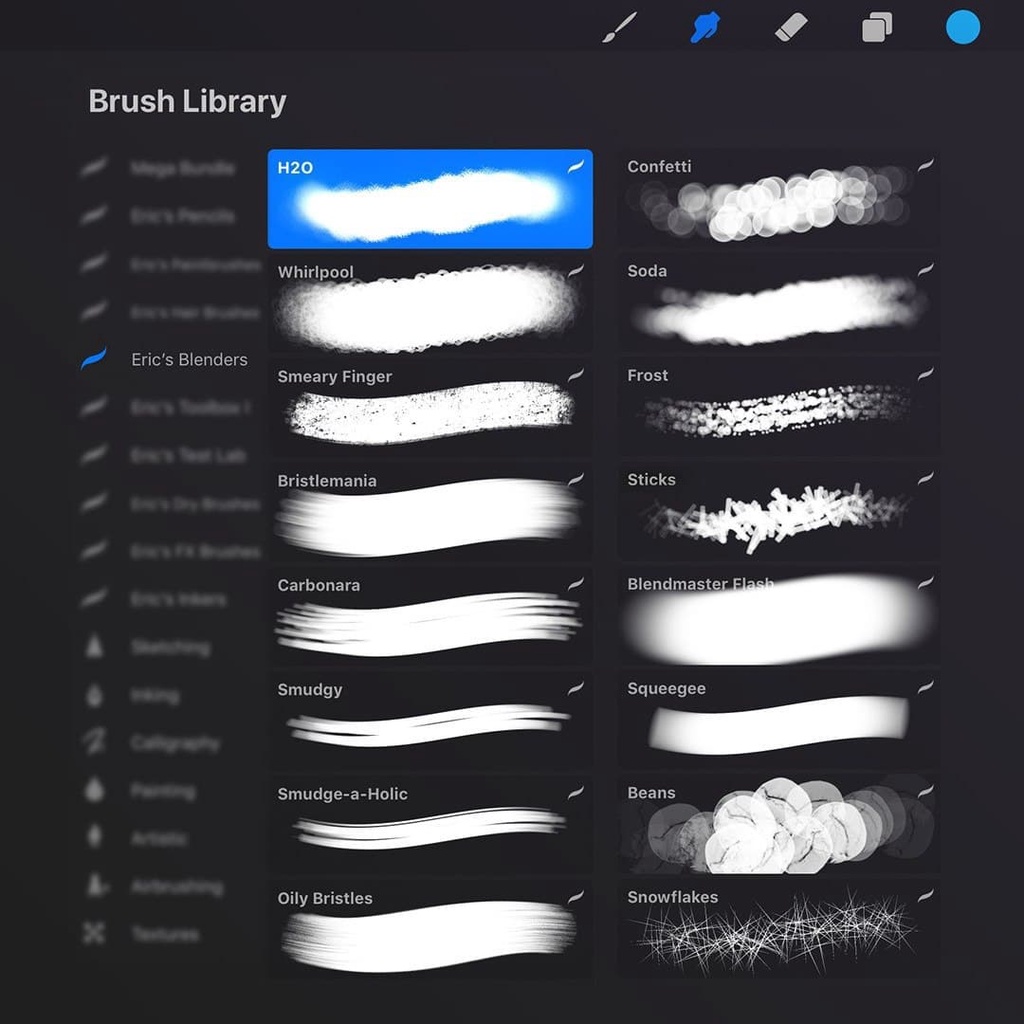 Procreate Brush - Advanced Blending Procreate Brushes