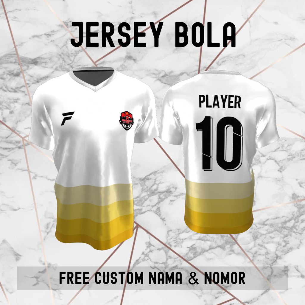 Jersey Persekat Tegal Klub Bola Baju Kaos Custom Nama dan Nomor Punggung - 581