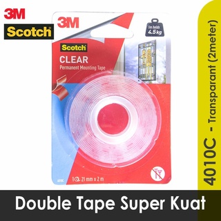 

Lakban/perekat/mounting tape transparan permanent 3M/double tape