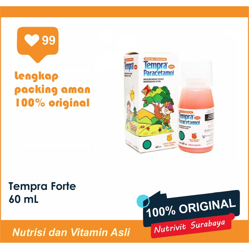 TEMPRA SYRUP / FORTE