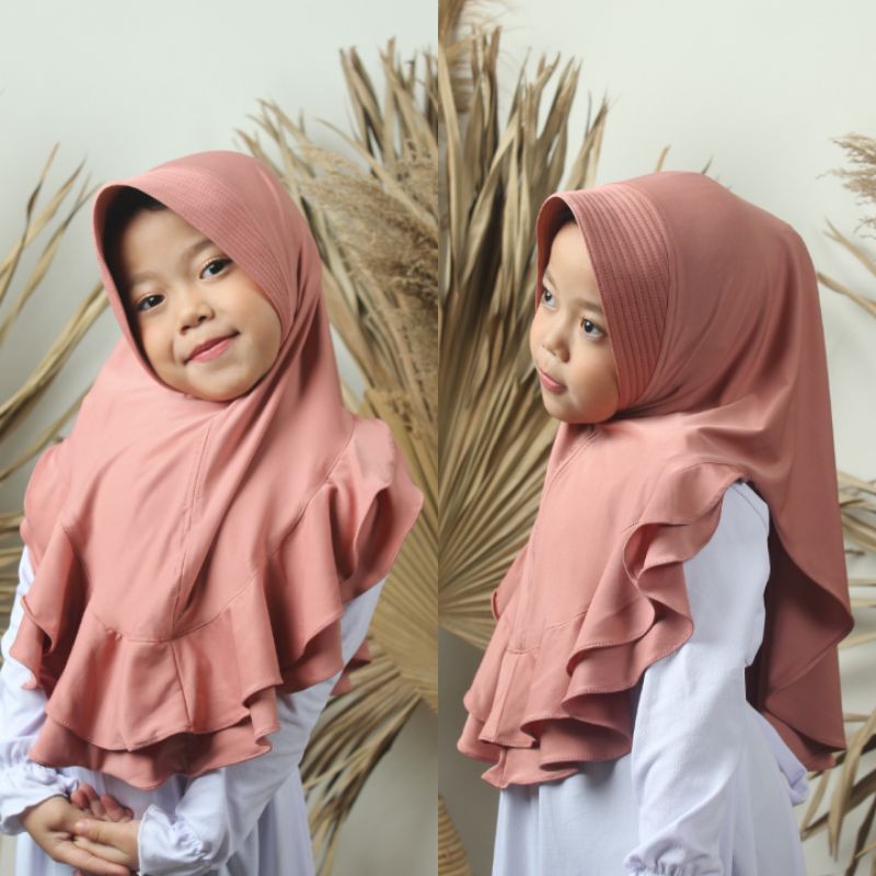 Bergo Aulia Anak Hijab Instan Termurah KERUDUNG ANAK JILBAB ANAK HIJAB ANAK INSTAN KERUDUNG ANAK INSTAN COUPLE COD