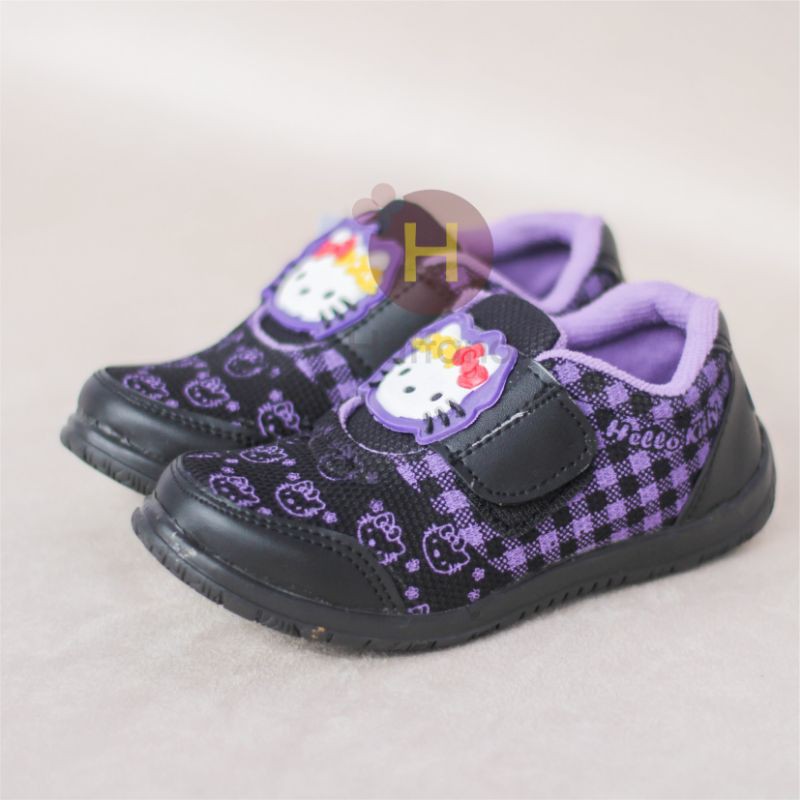 Sepatu anak bayi dan TK ladies 26-30 /spotty helo kitty anak bayi balita perempuan pink kartun anak