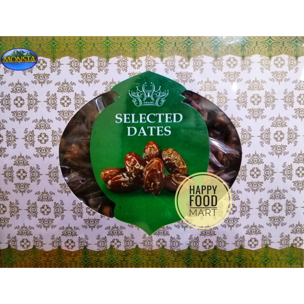 

[TERBATAS] MONSTA SELECTED DATES 900G/PAKET HADIAH BOX KURMA MURAH/HAMPER MAKANAN RAMADAN