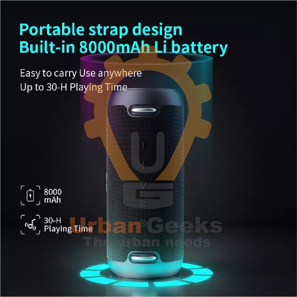 Speaker MIFA A90 Bluetooth Speaker 60W Stereo IPX8 Wireless portable