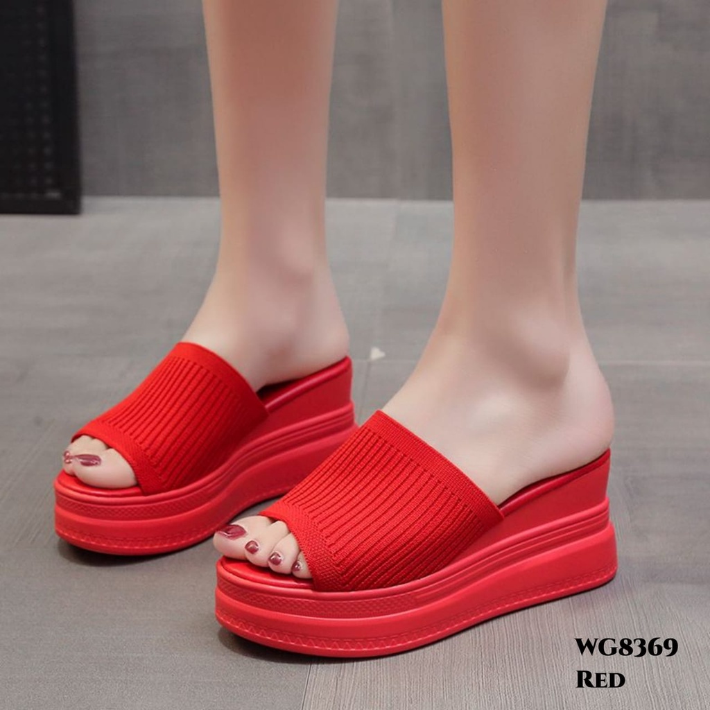 PRF Sandal Wedges Highsole Korea Shoes WG8369