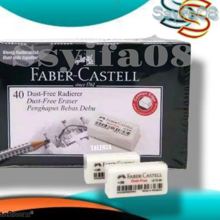 

Terjangkau - PENGHAPUS FABER CASTELL PER 1PAK ISI 40PCS ,.