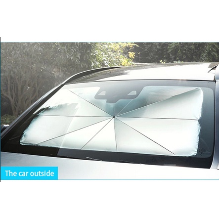 Shade Pro Sun Shield payung Lipat pelindung Pelindung Dashboard sinar uv kaca depan mobil