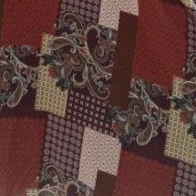 Monalisa Premium Set Hijab Ceruty Gamis Batik Coklat Syari Risanaya