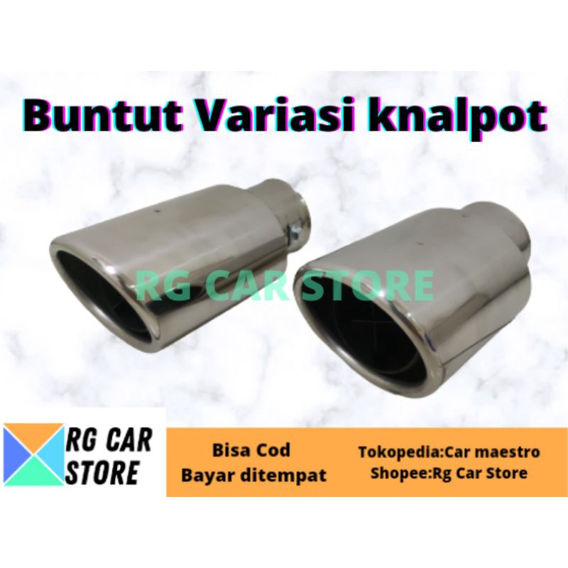 MUFFLER KNALPOT MOBIL UNIVERSAL/VARIASI BUNTUT KNALPOT DIJAMIN PNP