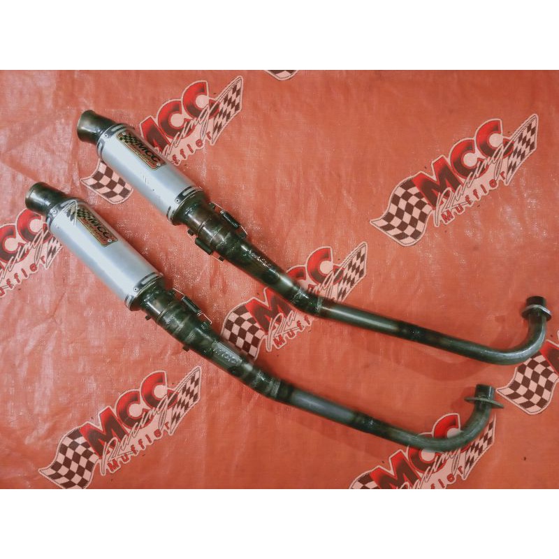 Knalpot Bebek Std-150cc Porting MCC Racing Muffler