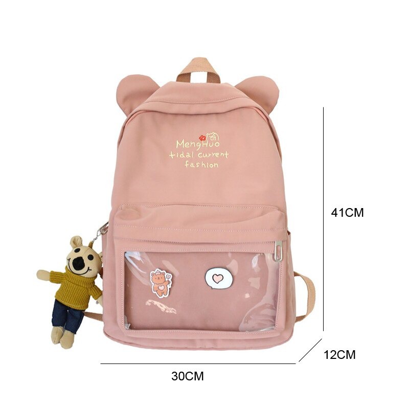 TERLARIS!! Tas Backpack Mika Korea Tanpa Gantungan Tas