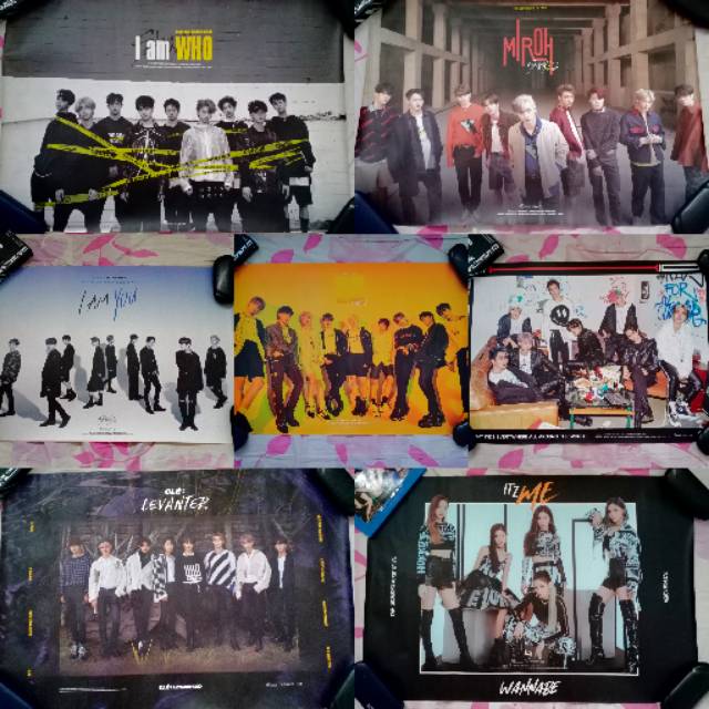 [READ DESCRIPTION] READY OFFICIAL poster STRAY KIDS & ITZY