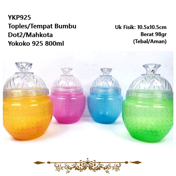 Toples Mini/Tempat Bumbu Yokoko YKP925