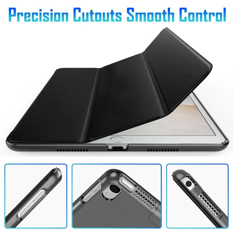 Casing Flip Lipat Magnetik Bahan Kulit Untuk Apple Ipad Pro 2021 12.9 2020