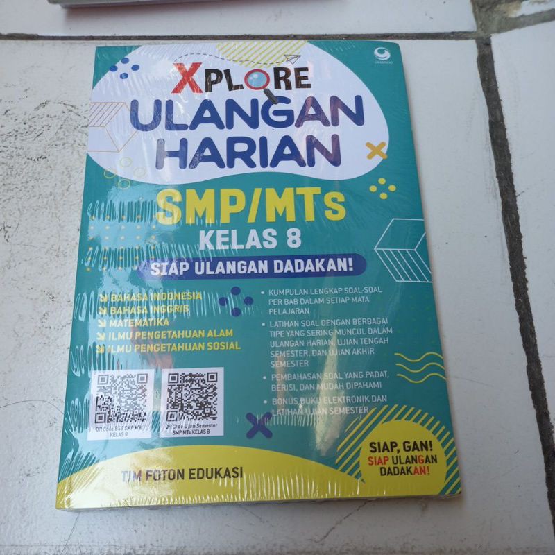 Jual BUKU XPLORE ULANGAN HARIAN SMP MTS KELAS 8 SIAP ULANGAN DADAKAN ...