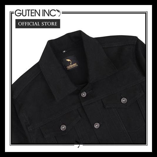 Terkeren Guten Inc Thiago Naomi Black Denim Jacket Jacket Pria