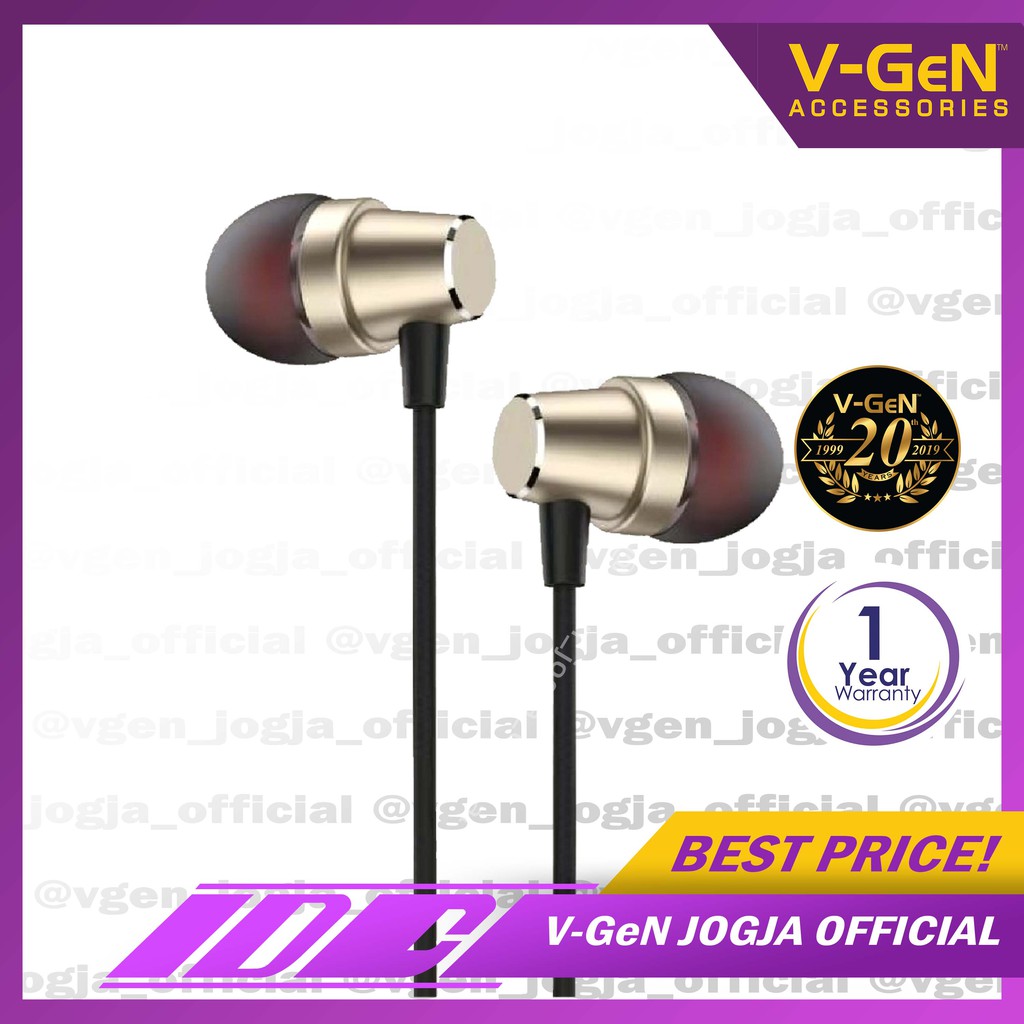 Handsfree V-GeN VEP1-21 Wired Earphone Headset