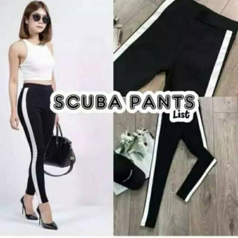 [Fashion Wanita] BAGGYPANTS WANITA TRENDY | sila pants scuba legging terlaris