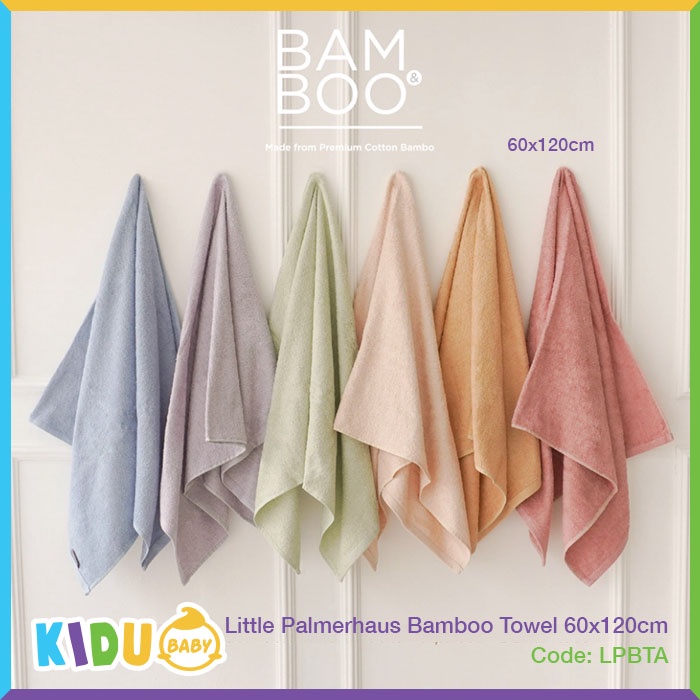 Little Palmerhaus Handuk Bamboo Towel 60x120cm Handuk Bayi Handuk Anak Kidu Baby