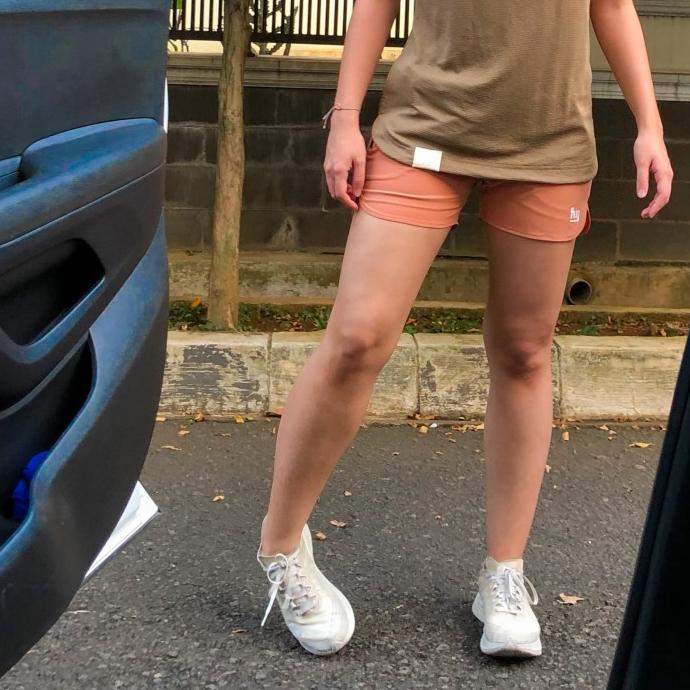 Fieldway Women's Shorts in Salmon