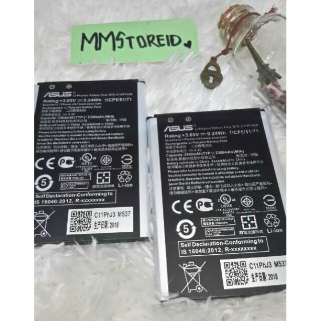 Baterai batre battery asus zenfone selfie ZD551KL original 99% / baterai handphone zenfone selfie
