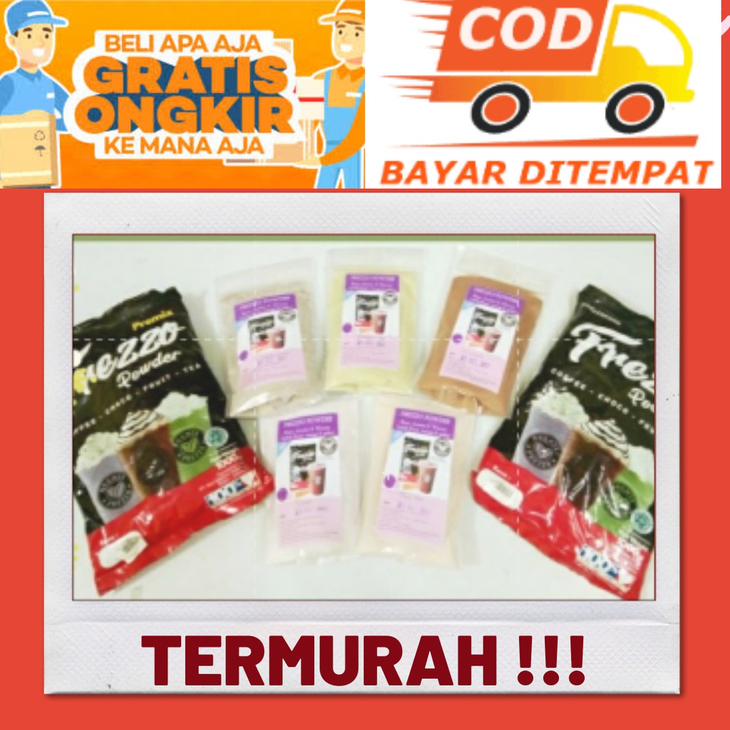 Frezzo Powder Drink 500g Bubuk Minuman Rasa Bubuk Minuman Kekinian Bubuk Cappucino BOBA Jawa Tengah