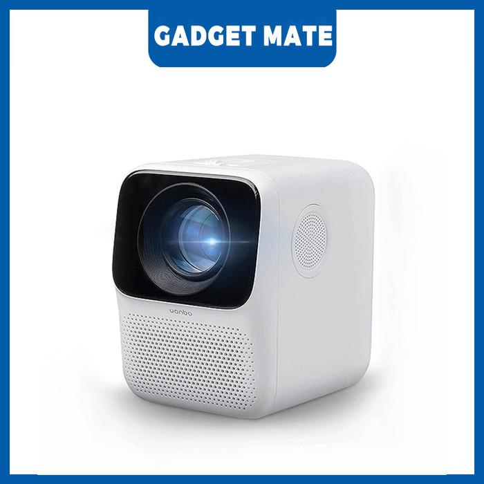 Layar Wanbo T2 Max Lcd Proyektor Versigloballed Home Theater Proyektorxiomi