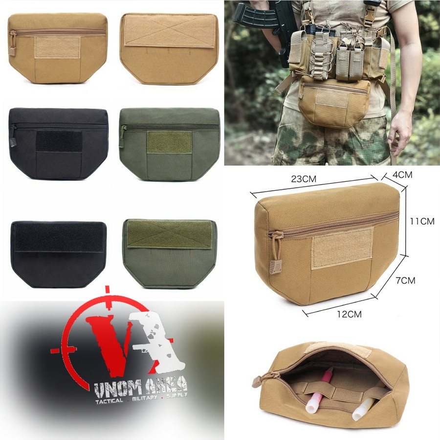 Pouch Pinggang Bag for Vest Rompi Tactical